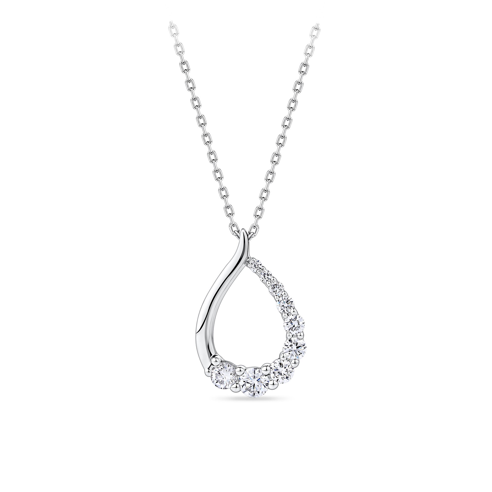 1.00ct TDW Lab-Grown Diamond Pendant and Earrings Set in Sterling Silver