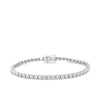 0.50ct TW Lab-Grown Diamond Tennis Bracelet in Sterling Silver