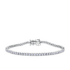 4.00ct TW Lab-Grown Diamond Tennis Bracelet in 18ct White Gold