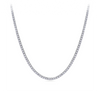10.00ct TW Lab-Grown Diamond Tennis Necklace in 18ct White Gold