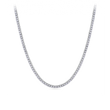 8.00ct TW Lab-Grown Diamond Tennis Necklace in 18ct White Gold