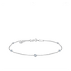 Lab-Grown Diamond Bracelet in Sterling Silver