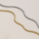 1.00ct TW Lab-Grown Diamond Tennis Bracelet in 9ct White Gold