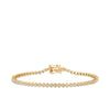 1.00ct TW Lab-Grown Diamond Tennis Bracelet in 9ct Yellow Gold