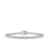5.00ct TW Lab-Grown Diamond Tennis Bracelet in 18ct White Gold