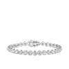 7.00ct TW Lab-Grown Diamond Tennis Bracelet in 18ct White Gold