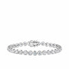 7.00ct TW Lab-Grown Diamond Tennis Bracelet in 18ct White Gold