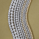 8.00ct TW Lab-Grown Diamond Tennis Bracelet in 18ct White Gold