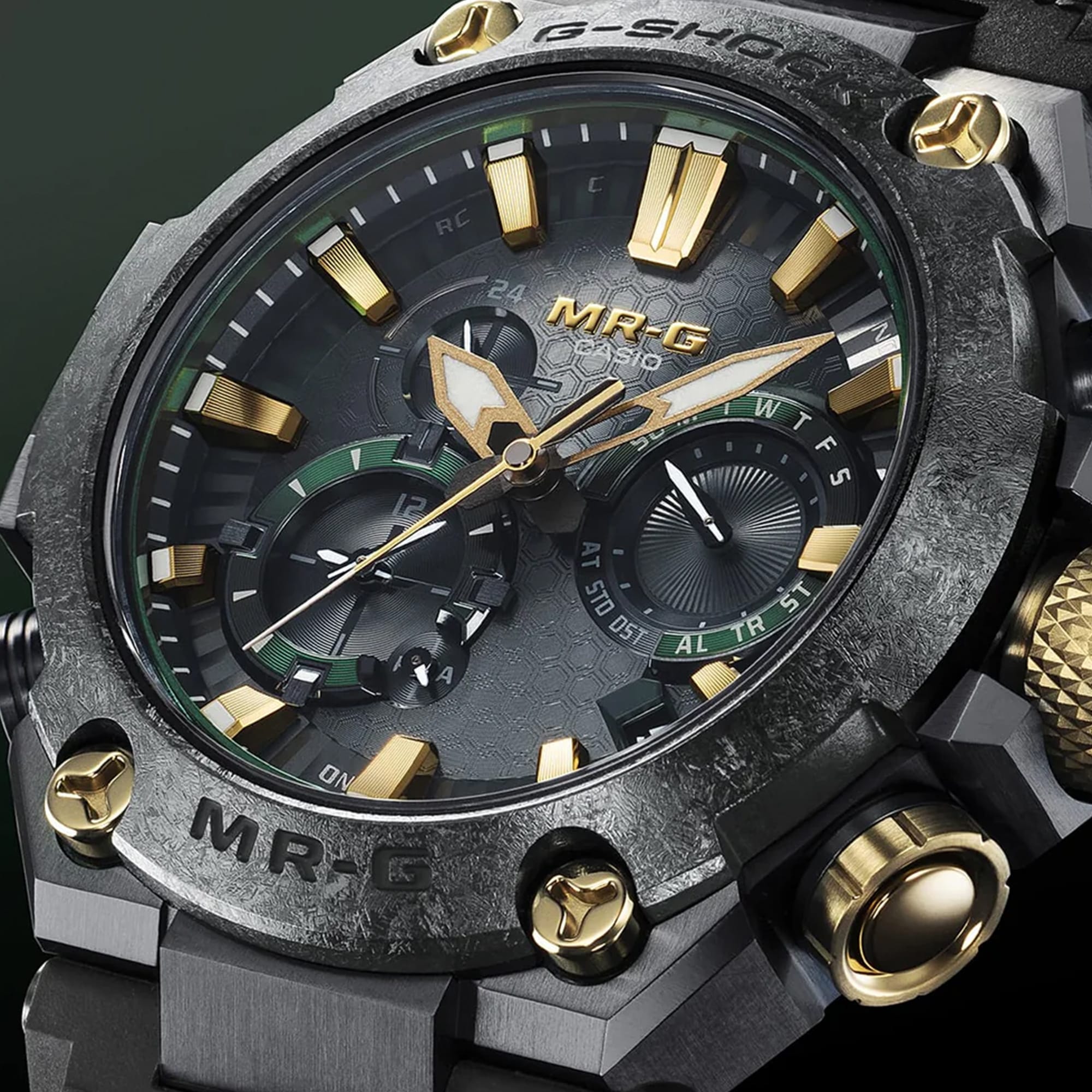 G-SHOCK MR-G MRG-B2000RG-3A Solar Titanium Watch | 54.7mm Men's