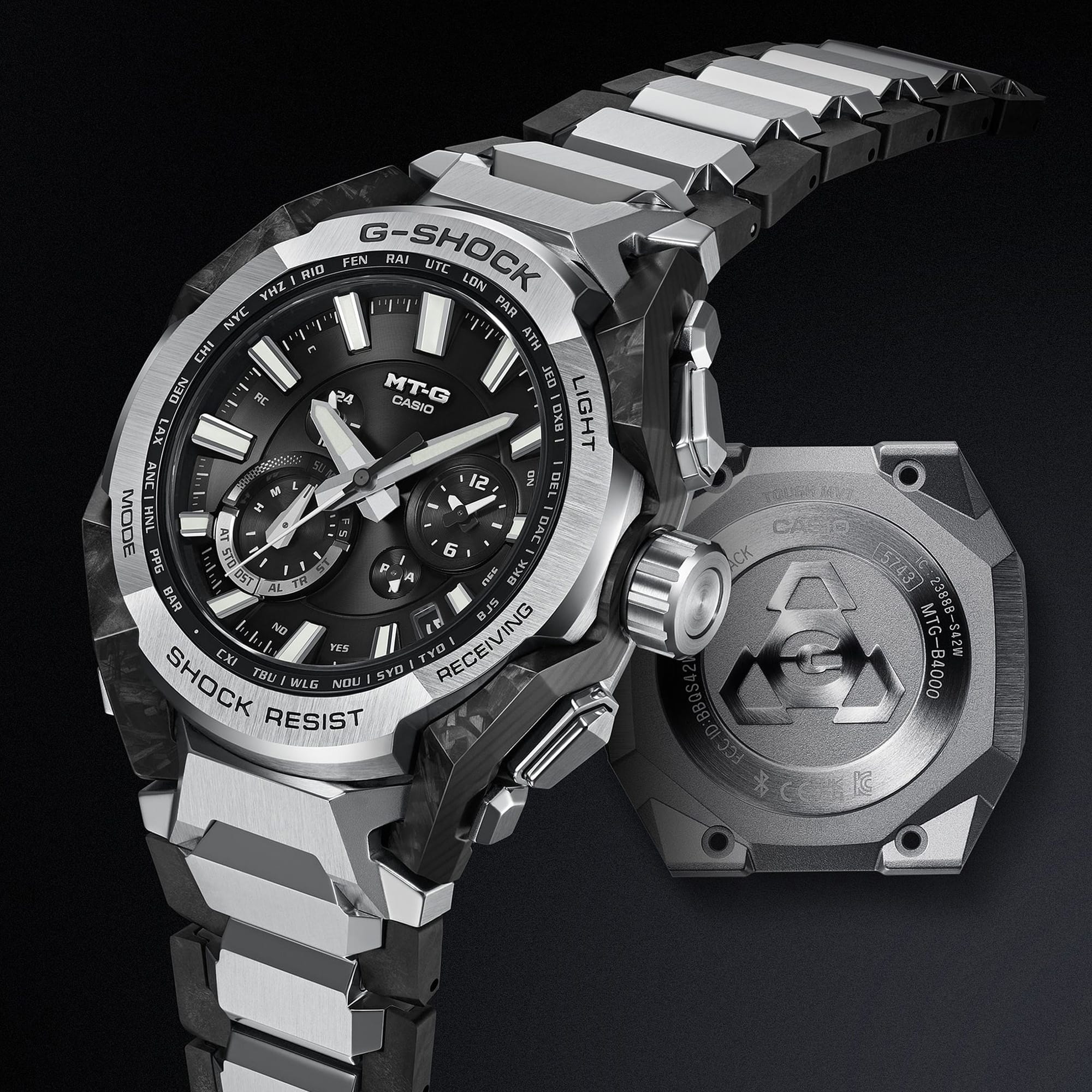 Casio G-Shock M-TG Solar Mens Watch MTGB4000BD-1A