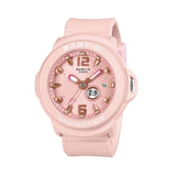 Casio Baby-G BGA15K-4A Pastel Pink Analogue Watch | Wallace Bishop