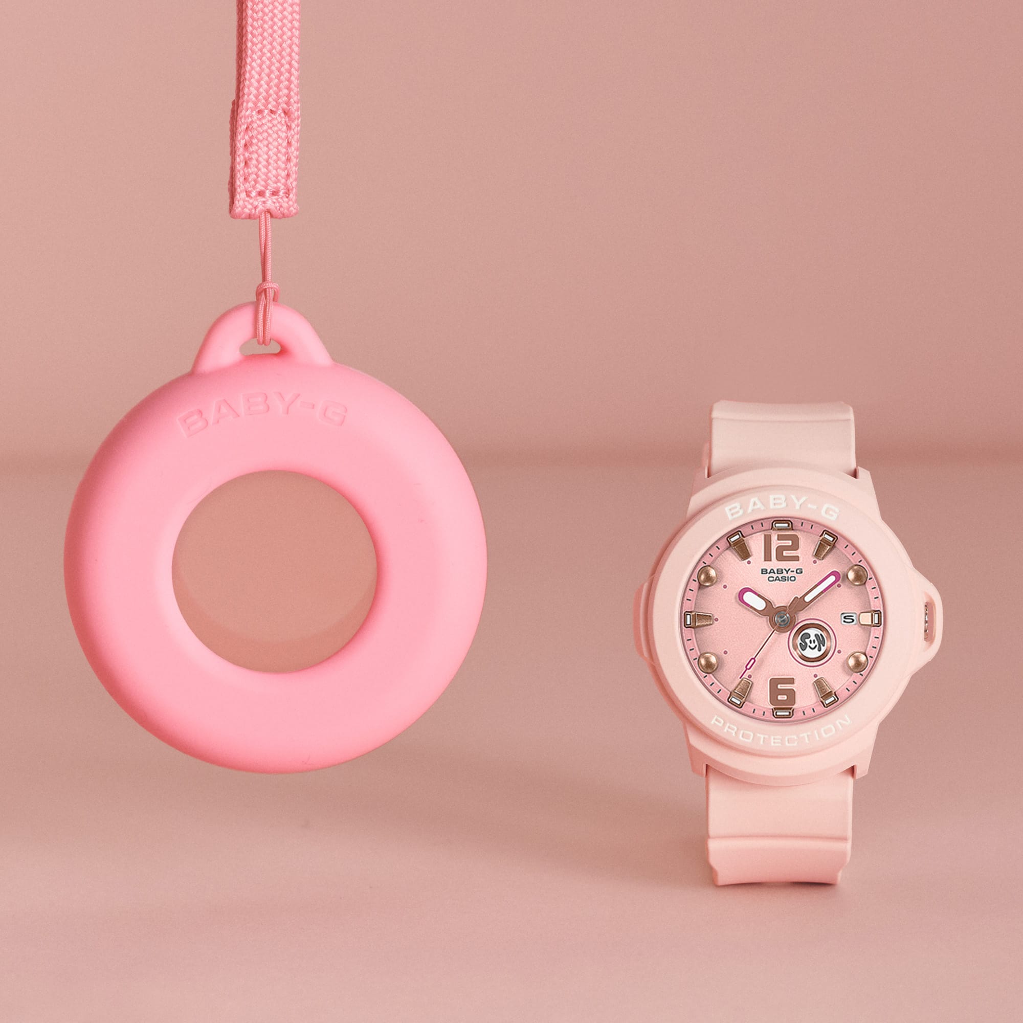 Casio Baby-G BGA15K-4A Pastel Pink Analogue Watch | Wallace Bishop