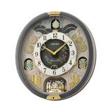Seiko Musical Oval Resin Wall Clock QXM385-N