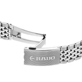 Rado Captain Cook 39mm R32223258 bracelet detail – stainless steel bracelet with three-fold clasp and EasyClip quick-change system