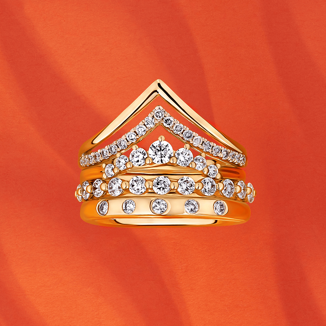 0.50ct TW Round Diamond Band in 18ct Yellow Gold Ring