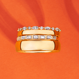 Men's Plain Wedding Band in 9ct Yellow Gold