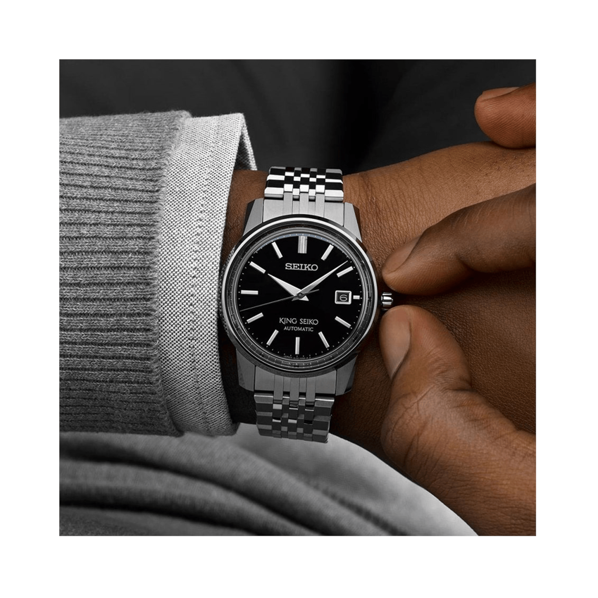 King Seiko Automatic Men's 38.60mm Watch SJE091J