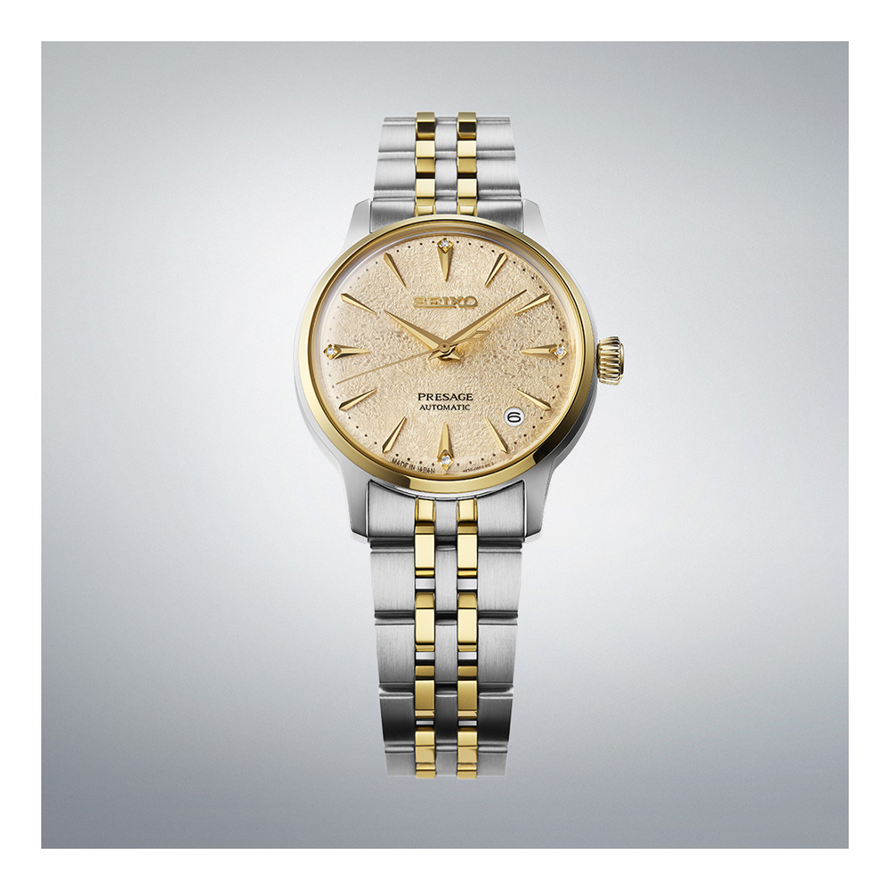 Seiko Presage Cocktail Time 34mm Womens Automatic Watch SRPL64J