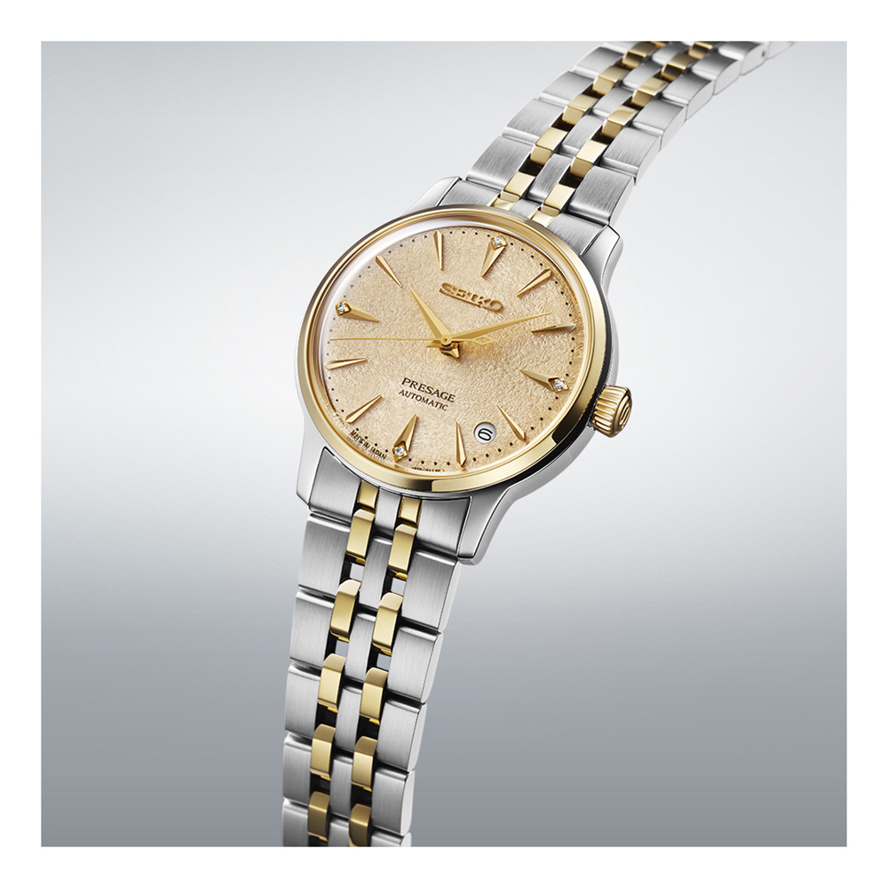 Seiko Presage Cocktail Time 34mm Womens Automatic Watch SRPL64J