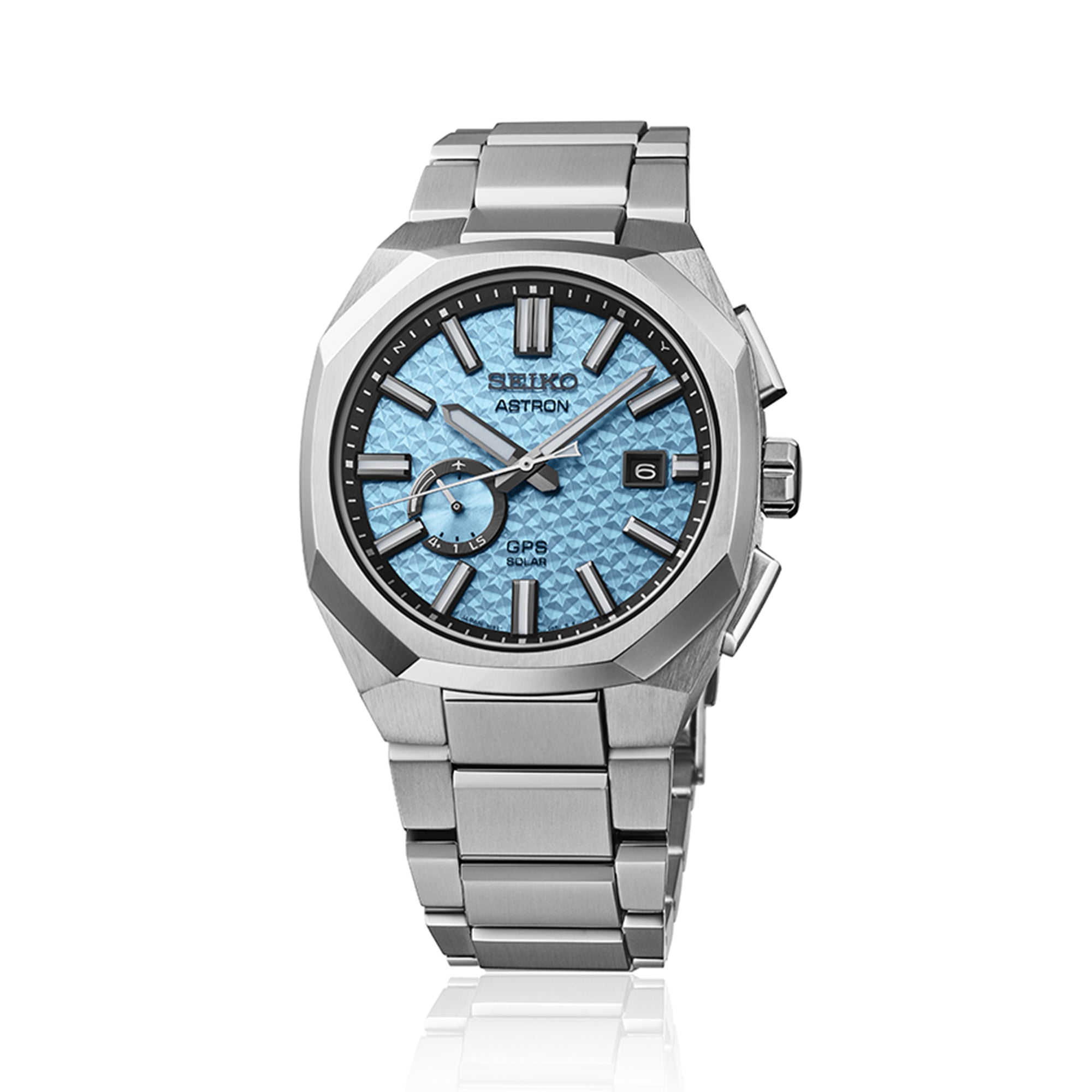 時計 eee.space white star watch SEIKO ASTRON SBXY025 [Solar Radio Model World Time