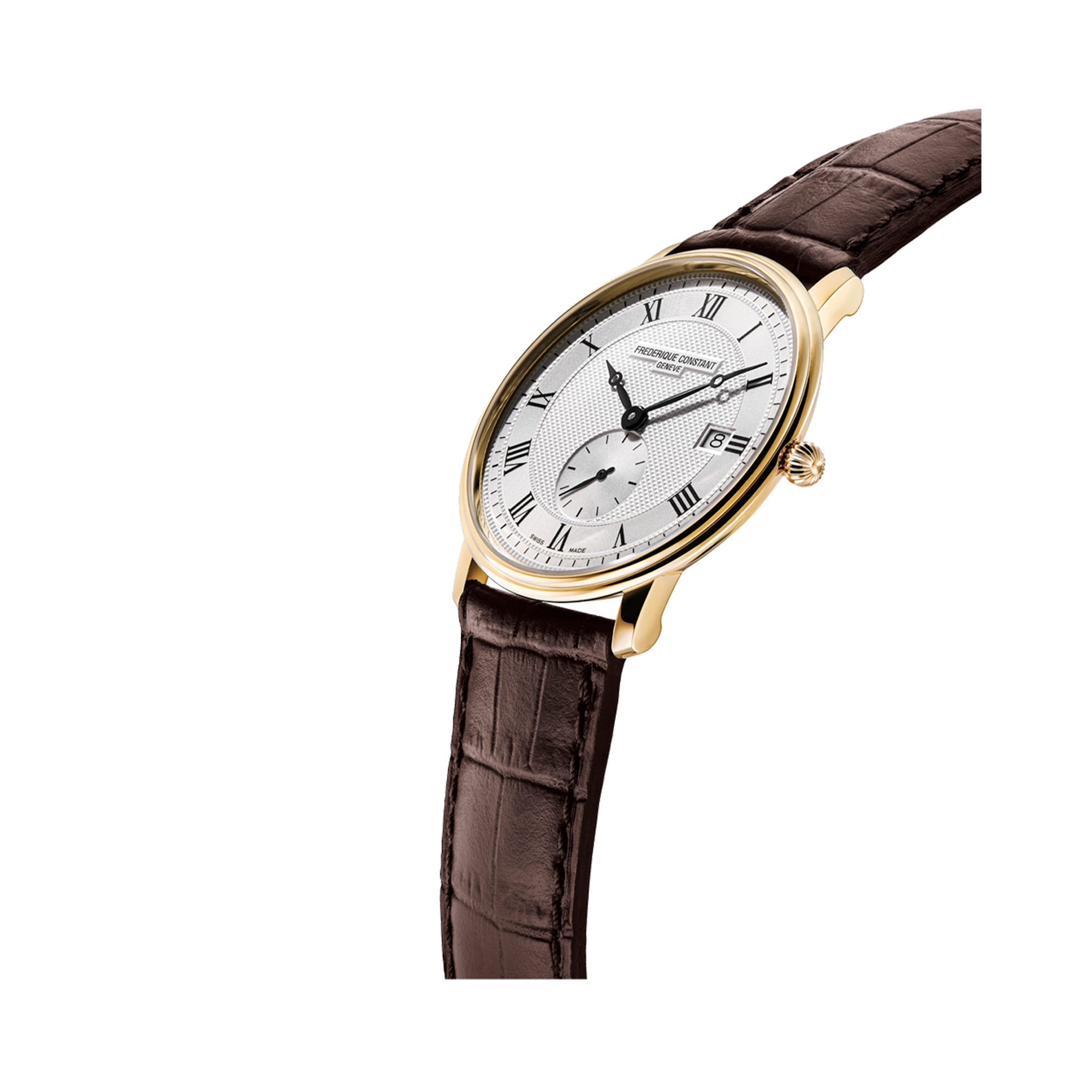 Frederique Constant Men's 39mm Stainless Steel & Yellow IP Watch FC-245M5S5