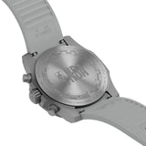 Tissot Supersport NBA 2026 42mm T125.417.17.031.00 caseback view – 316L stainless steel caseback engraved with the official NBA logo, Swiss made quartz chronograph movement, water resistant to 100m