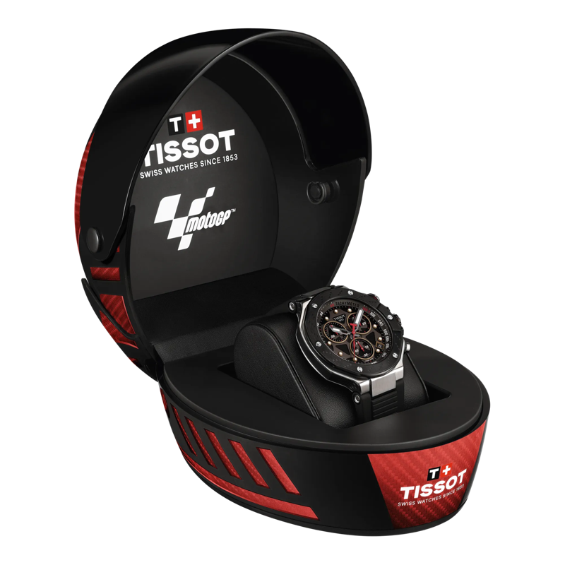 Tissot T-Race Quartz Chronograph Men's 45mm Watch T141.417.27.081.00