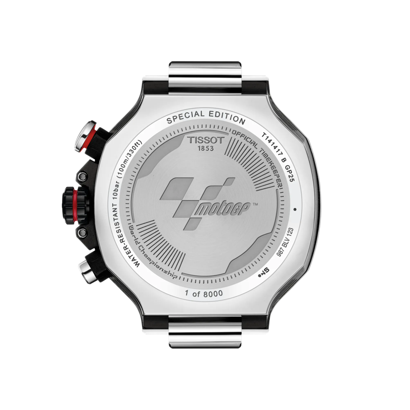 Tissot T-Race Quartz Chronograph Men's 45mm Watch T141.417.27.081.00