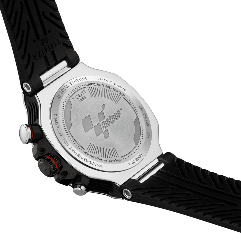 Tissot T-Race Quartz Chronograph Men's 45mm Watch T141.417.27.081.00