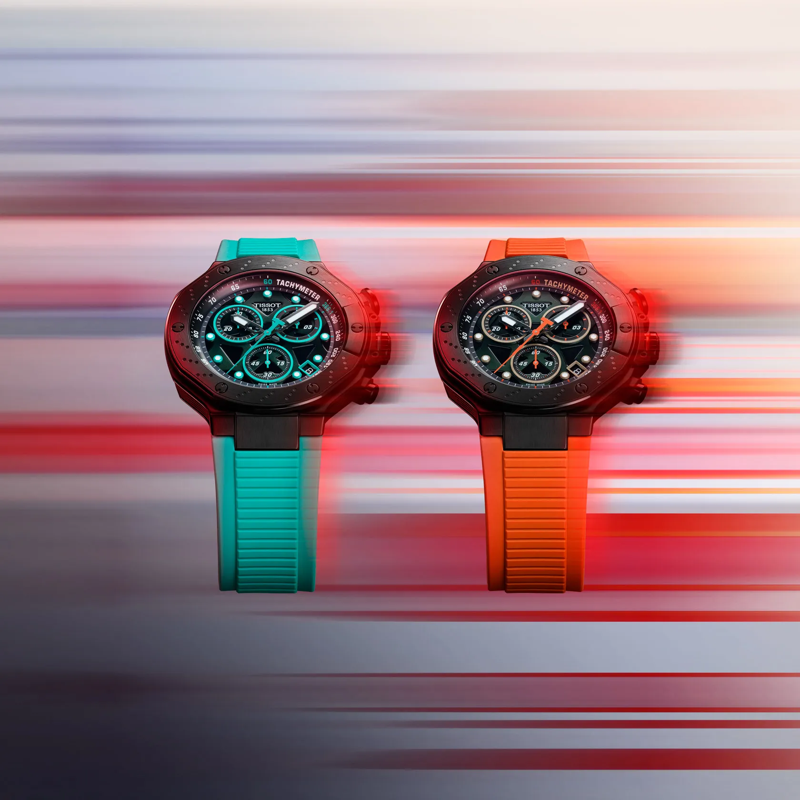 Tissot T-Race Quartz Chronograph Men's 45mm Watch T141.417.37.051.01