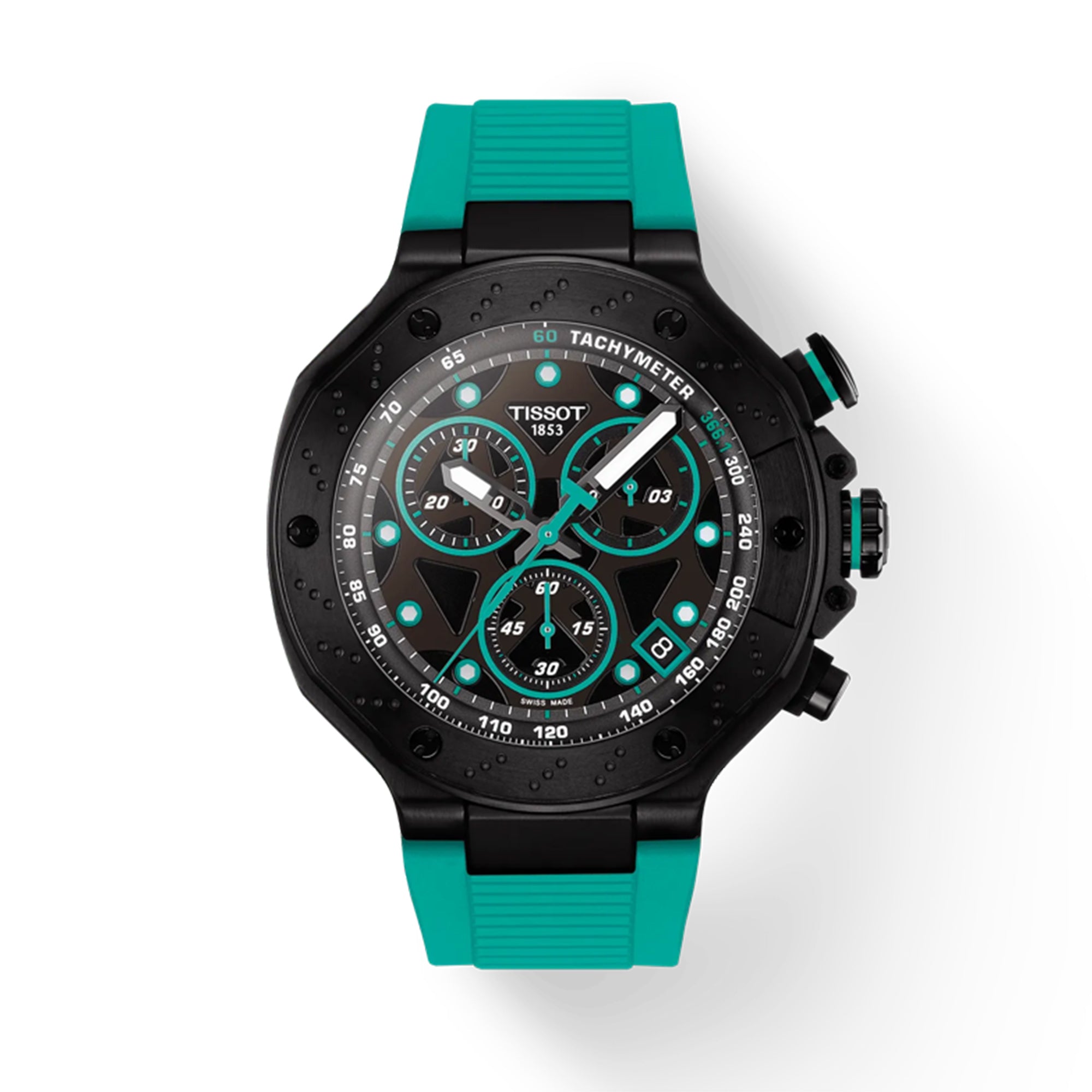 Tissot T-Race Quartz Chronograph Men's 45mm Watch T141.417.37.051.01