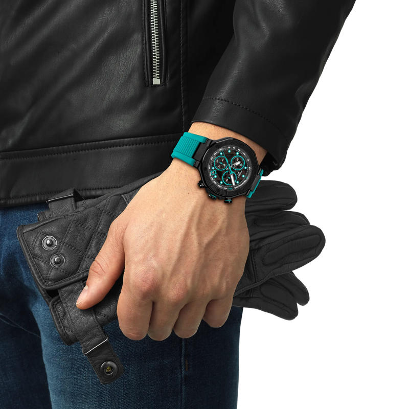 Tissot T-Race Quartz Chronograph Men's 45mm Watch T141.417.37.051.01