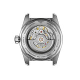 Tissot PR516 Automatic 38mm T149.407.11.041.00 see-through caseback – Powermatic 80 movement visible, 316L stainless steel with PVD coating, Swiss made, water resistant to 100m