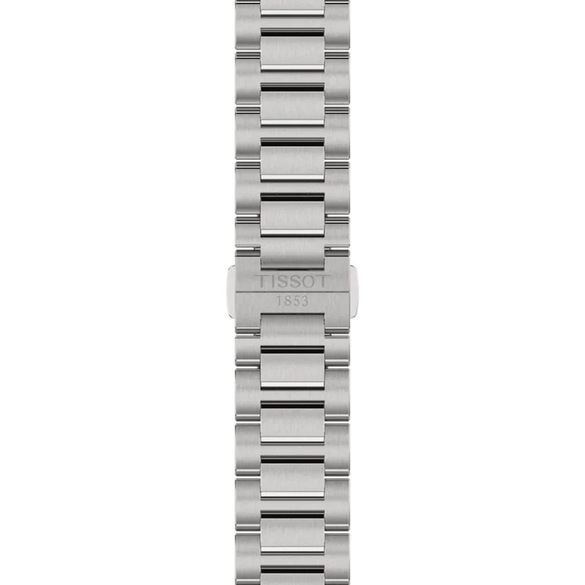 Tissot PRC 100 Solar 39mm T151.422.11.091.00 bracelet detail – stainless steel bracelet with interchangeable quick-release system
