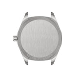 Tissot PRC 100 Solar 39mm T151.422.16.051.00 case back view – 316L stainless steel, Swiss made engraving, water resistant to 100m, model reference T151.422.16.051.00