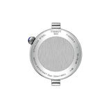 Tissot Désir 29.6mm T152.223.11.496.00 caseback view – 316L stainless steel, Swiss made, water resistant to 50m, model reference T152.223.11.496.00
