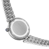Tissot Désir 29.6mm T152.223.11.496.00 caseback view – 316L stainless steel, Swiss made, water resistant to 50m, model reference T152.223.11.496.00