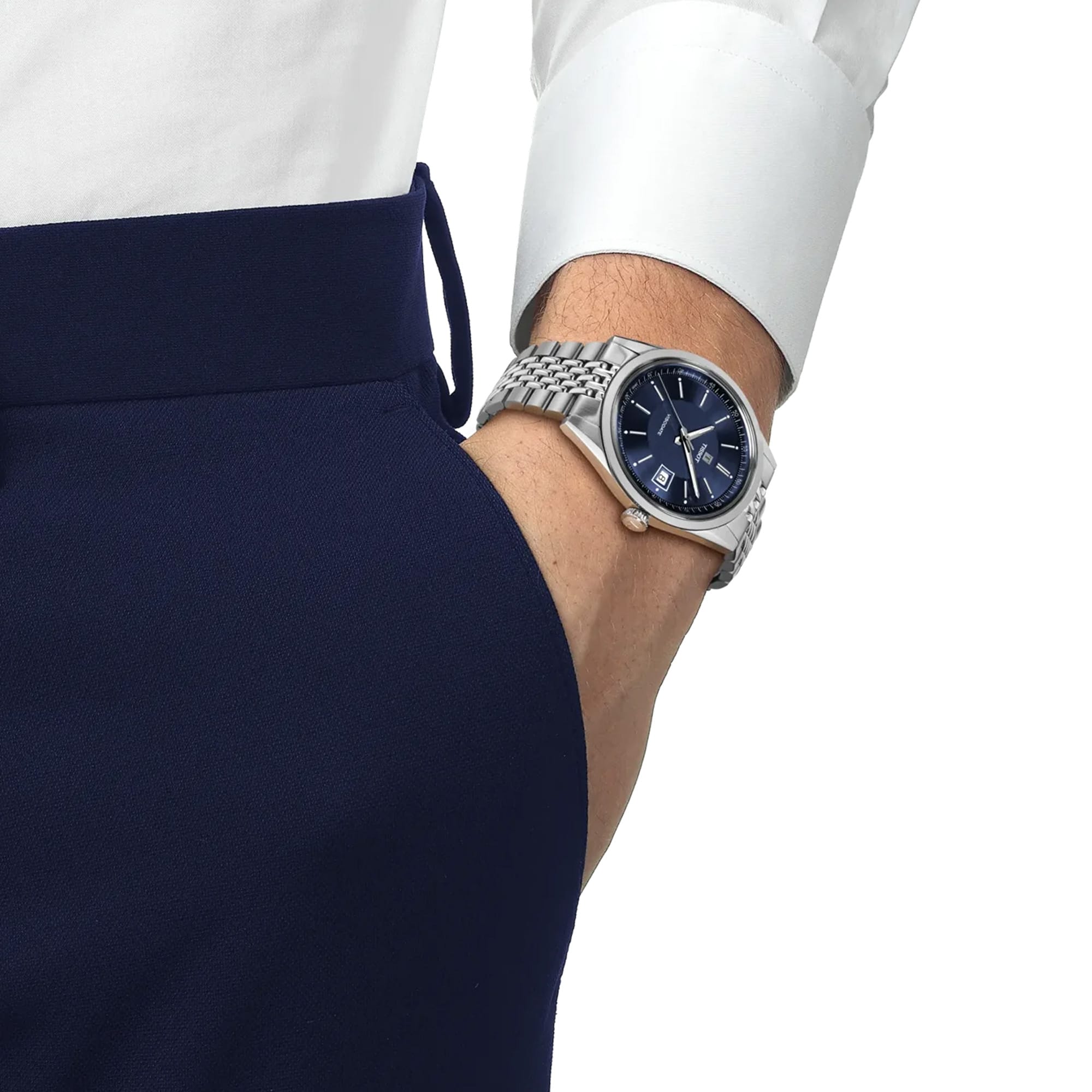 Tissot Visodate 39mm Automatic T157.407.11.041.00 | Wallace Bishop