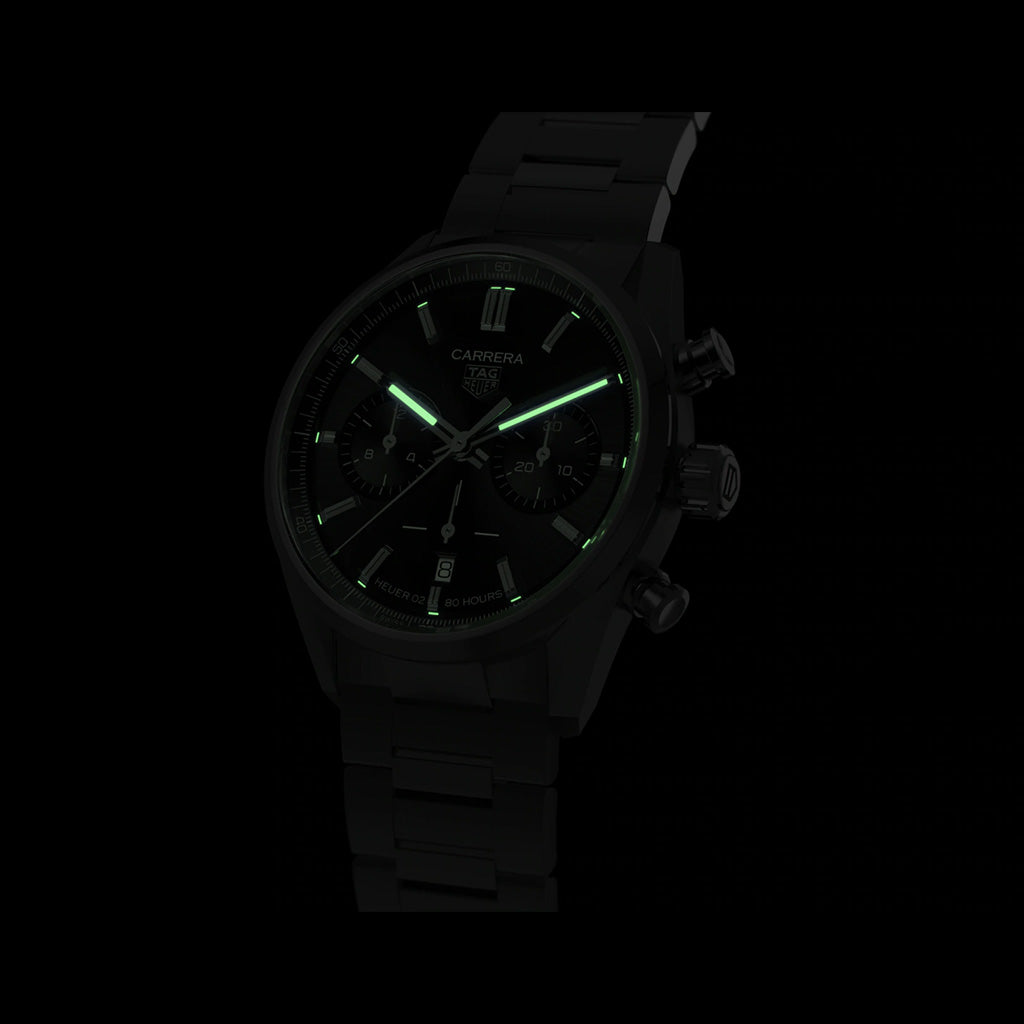 TAG Heuer Carrera Men's42mm Stainless Steel Automatic Chronograph Watch CBN2010.BA0642