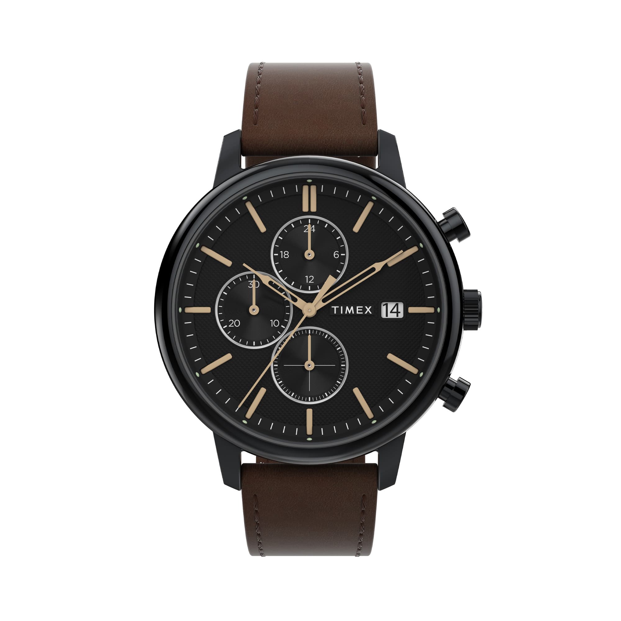 Timex Chicago 45mm Quartz Chronograph Watch TW2W13200