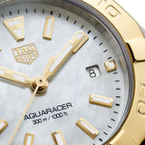 TAG Heuer Aquaracer Women's 27mm Stainless Steel & Yellow IP Two-Tone Quartz Watch WBD1420.BB0321