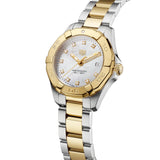 TAG Heuer Aquaracer Women's 27mm Stainless Steel & Yellow IP Quartz Watch WBD1422.BB0321