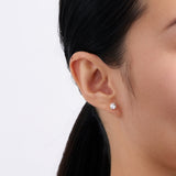 Cubic Zirconia Stud Earrings in 9ct Yellow Gold