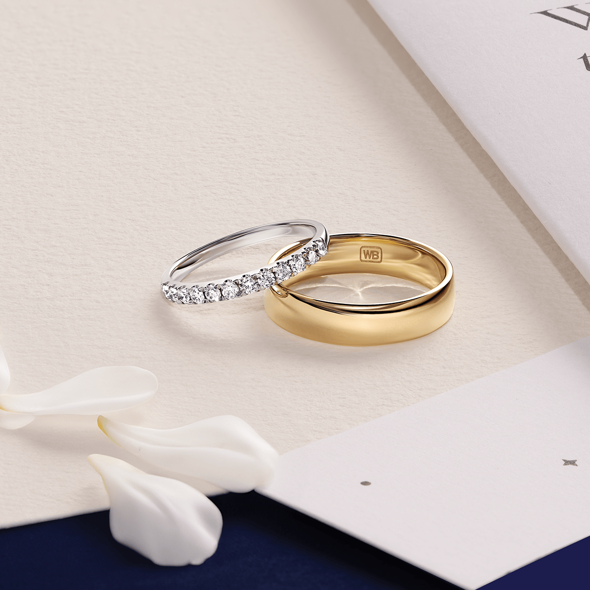 Men's Plain Wedding Band in 9ct Yellow Gold