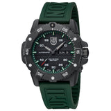 Luminox Watch with Green Band and Black Case
