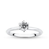 Amāre® 0.50 Carat Diamond Solitaire Engagement Ring set in Platinum