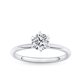 Amāre® 0.70 Carat Diamond Solitaire Engagement Ring set in Platinum