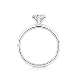 Amāre® 0.70 Carat Diamond Solitaire Engagement Ring set in Platinum