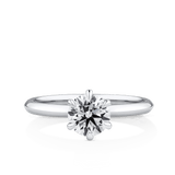 Amāre® 1.00 Carat Diamond Solitaire Engagement Ring set in Platinum