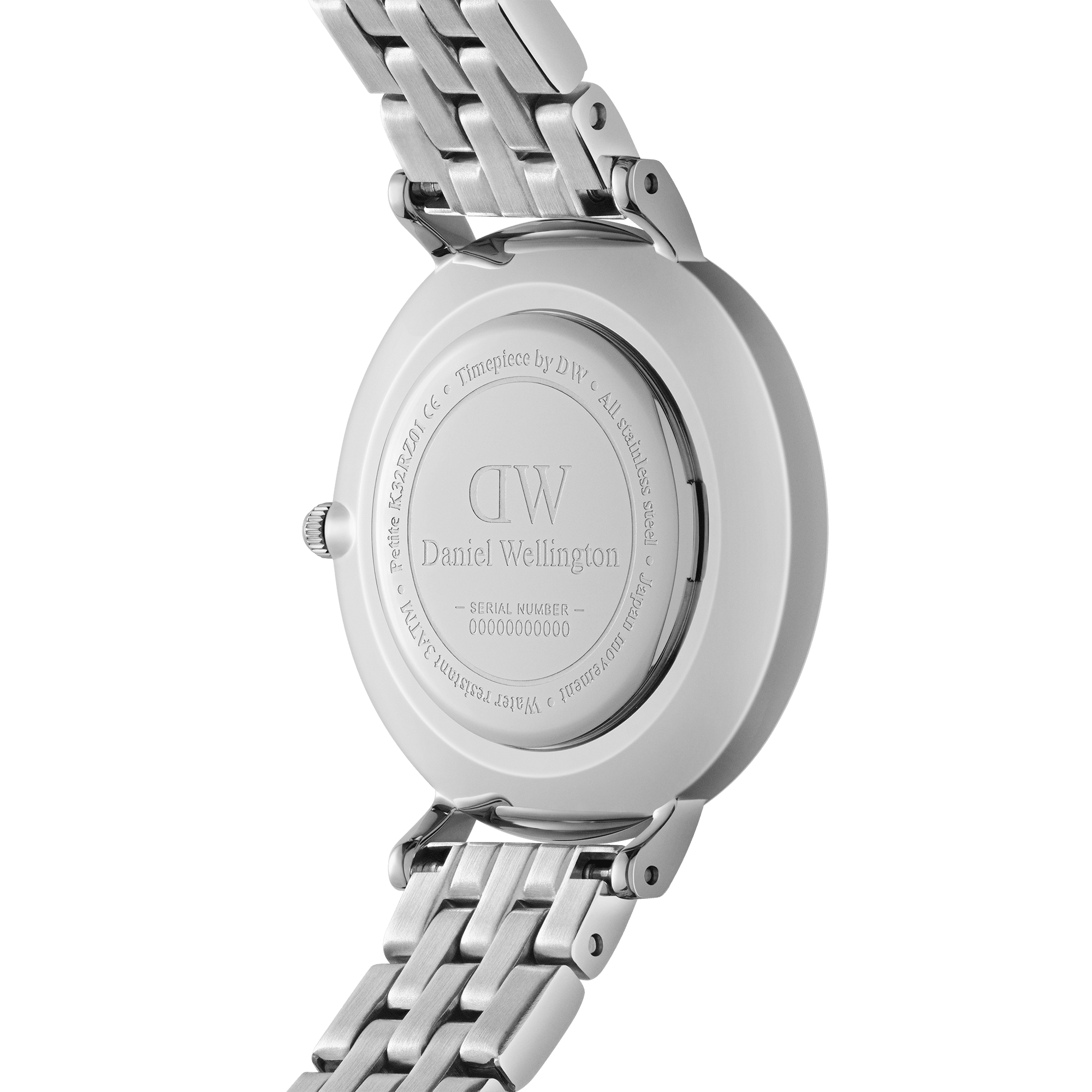 Daniel Wellington Petite Roman Numerals 28 5-Link S White Watch